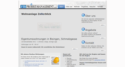 Desktop Screenshot of fb-projektmanagement.com