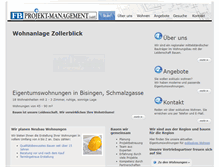 Tablet Screenshot of fb-projektmanagement.com